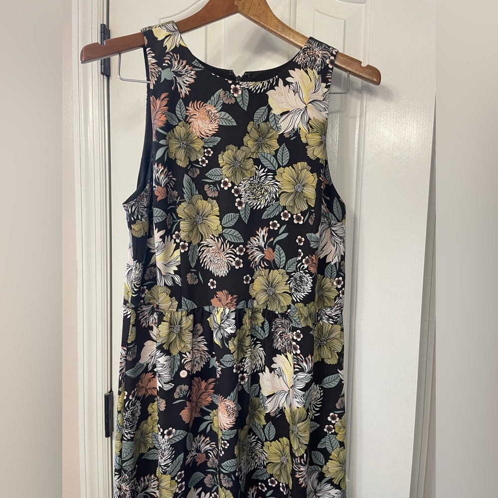 Loft Outlet sleeveless maxi dress